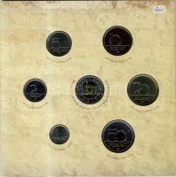 Gyűjtemény a "Magyarország Pénzérméi" sorozatból és 3db ezüstpénz: 1db 2006. 1Ft-100Ft 7kl...