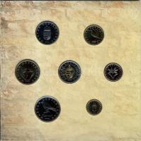 Gyűjtemény a "Magyarország Pénzérméi" sorozatból és 3db ezüstpénz: 1db 2006. 1Ft-100Ft 7kl...