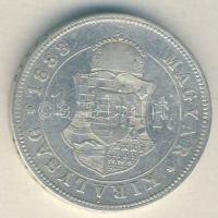 1883. 1Ft Ag "Barokk címer" T:2/2-