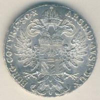 Ausztria 1780SF. Thaler "M. Theresia" utánverete T:2+
