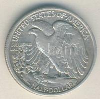 USA 1942S. 1/2$ Ag "Walking Liberty" T:3