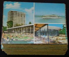 220 db színes, modern Balaton képeslap / 220 Balaton postcards