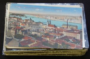 95 db FF, modern Budapest képeslap, néhány régivel / 95 B/W Budapest postcards