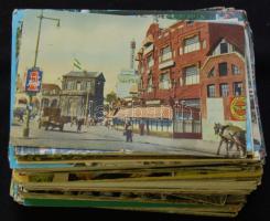 260 db vegyes, modern városképes lap / 260 mixed worldwide town-view postcards