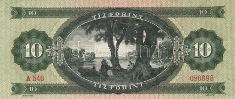 1947-1969. 10Ft (4x) klf évszámokkal T:I-III