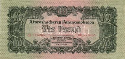 1944. 1P + 100P "Vöröshadsereg" T:I,I-