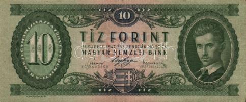 1947. 10Ft (2x) + 1949. 10Ft T:II,III