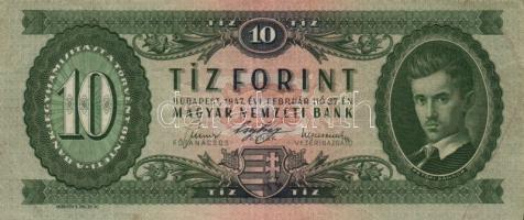1947. 10Ft (2x) + 1949. 10Ft T:II,III