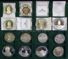 13db-ból álló Forint emlékveret gyűjtemény: 1969. 50Ft Ag "Tanácsköztársaság" T:BU + 1981. 100Ft "FAO" T:BU + 1974 50Ft Ag "MNB" (2x) T:BU + 2008. 5000Ft Ag "Pekingi olimpia" (2x) Tanúsítvánnyal T:PP + 2008. 5000Ft Ag "Teller Ede" T:BU Csak 4000db! Tanúsítvánnyal! + 2008. 5000Ft Ag "Tokaji Történelmi Borvidék" (2x) T:PP tanúsítvánnyal! + 2009. 3000Ft "Kazinczy Ferenc" Ag (2x) T:PP Tanúsítvánnyal + 2009. 5000Ft Ag "Radnóti Miklós" T:PP