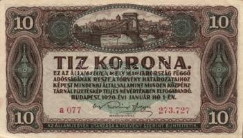 1920. 10K (3x) + 20K (2x) + 50K T:vegyes