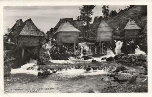 Bosnian mills on the bank of Jajce (EK)
