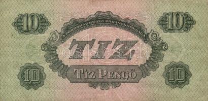 1944. 1P-1000P "V.H." teljes 8klf értékű bankjegy sorozata T:III