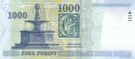 2000. 1000Ft (2x) "Millennium" közeli sorszámmal T:I