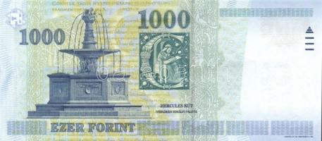 2000. 1000Ft (2x) "Millennium" közeli sorszámmal T:I