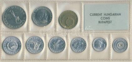 1978. 2f-10Ft 9db klf érmés forgalmi sor fóliatokban T:1