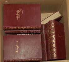 Franklin Társulat könyvtára sorozat a szerzők arcképével 1-30. kötet, 2 kötet híján komplett sorozat...