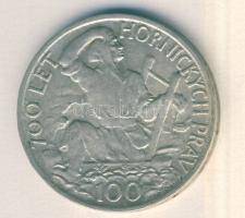 Csehszlovákia 1949. 100K Ag "Iglói bányászat 700. évfordulója" T:2-