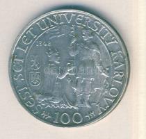 Csehszlovákia 1948. 100K Ag "Károly Egyetem 600. évfordulója" T:2
