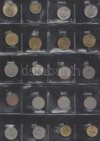 1950-2007. 50f (2x) + 2Ft (10x) + 5Ft (8x) + 10Ft (7x) + 20Ft (2x) + 50Ft + 100Ft (3x) T:vegyes