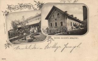 Hohenberg an der Eger Georg Kaiser´s brewery