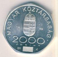 1999. 2000Ft Ag "A 2000. évforduló" T:BU
