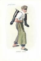Shoeshine boy in Vienna