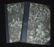 1936/1938 Szegedi Tankerület Közleményei 2. és 4. rész - Polgári iskola kérdések + Szakiskola kérdések, Árpád Nyomda, Szeged, újrakötve, jó állapotban