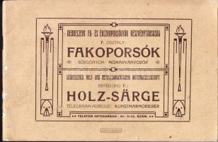 Debreczeni Fa- és Érczkoporsógyár Rt. katalógusa - Fakoporsók