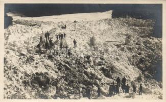 1923 Lahnsattel Avalanche-catastrophe photo