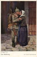 Military WWI farewell s: O. Argyros (EK)