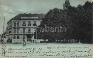 1899 Karánsebes officers pavillon