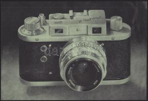 Mometta III fényképezőgép kétoldalas szórólapja