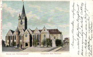 Nagyszeben Evangelist church (small tear)