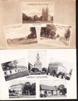 2 db jó minőségű, háború előtti Szőgyén városképes lap