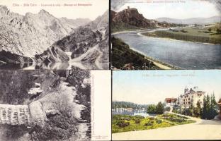 4 db jó minőségű, háború előtti Tátra képeslap