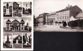 2 db jó minőségű, háború előtti Szolnok képeslap