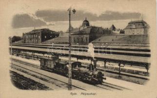 Győr vasútállomás gőzössel