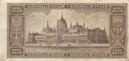 1945. 500P orosz "P" betű helyett magyar "N" betű + 1946. 100.000P (2x) egyik lá...