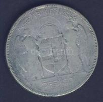 1930. 5P Ag "Horthy jobbra" T:3 ph.