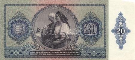 1941. 20P (2x) egymás utáni sorszámmal! T:I