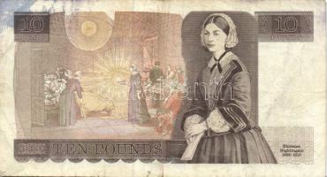 Nagy-Britannia 1988-91. 10Ł Sign.G.M.Gill T:III-(kis szakadás)