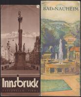 15 db háború előtti osztrák és német idegenforgalmi kiadvány / Austria Germany 15 pre-war tourist guides
