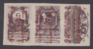 II. Bélyeggyűjtők hete levélzáró hármascsík