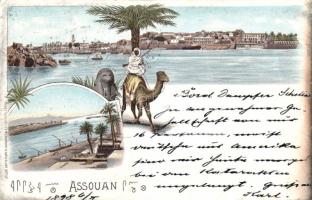 1898 Aswan litho