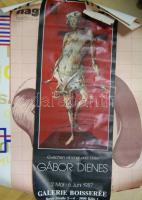 3 db nagyméretű plakát magyar és külföldi kiállítások (egyik sérült) / 3 posters