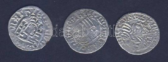 I.Mátyás 1458-1490. Denár Ag (3x) T:vegyes