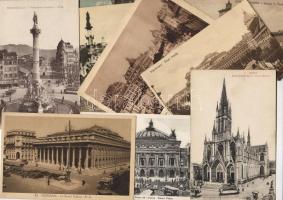 1900-1940. 130 lap db villamossal / 130 Stk. AK versch. Ländern mit Straßenbahnen