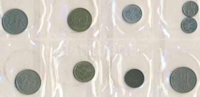 Finnország 1974-83. 5p (2x) + 10p (2x) + 1M (2x) + Norvégia 1957-1974. 10ö (2x) + 1K + Svájc 1963-91...