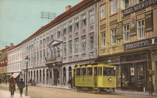 Zagreb Hotel Royal with tram