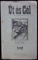 1976 Az Út és cél c hungarista lap 28/3 száma szamizdat kiadás
